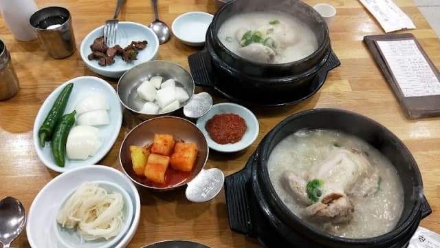 Nampo Samgyetang & Dwaeji Galbi